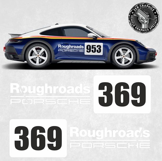 Picture of 992 Dakar Roughroads Rally side Decals