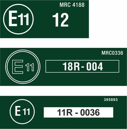 Picture of Land Rover Series 3 E11 Bulkhead  Decals / Stickers