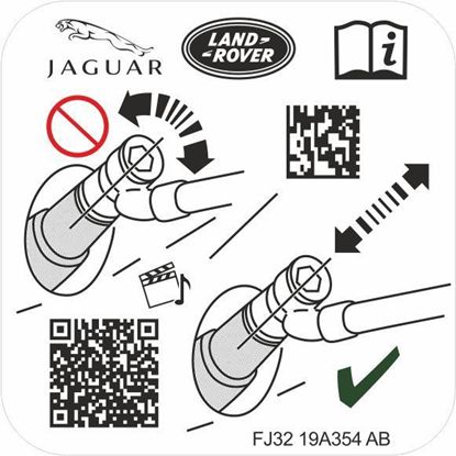 Picture of Land Rover replacement inner Door Decal / Sticker