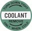 Picture of Jaguar XJS Coolant Cap replacement Decal / Sticker