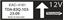 Picture of Jaguar XJS Air Temperature Switch replacement Decals / Stickers