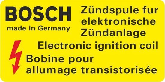 Picture of Bosch Coil replacement Decals / Stickers