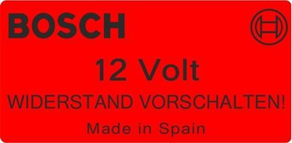 Picture of Bosch Coil replacement Decals / Stickers