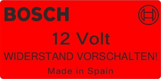 Picture of Bosch Coil replacement Decals / Stickers