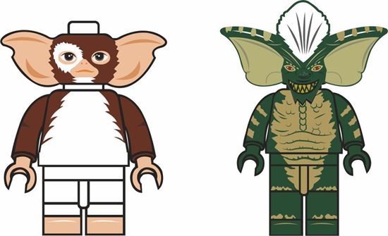 Picture of Lego Man Gremlins Decals / Stickers