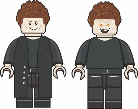 Picture of Lego Man Angel and Angelus Decals / Stickers