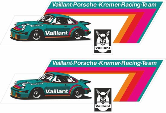 Picture of Vaillant Kremer Racing Team Porsche 934 RSR Decals / Stickers