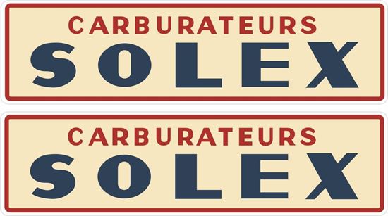 Picture of Solex Carburateurs Decals / Stickers