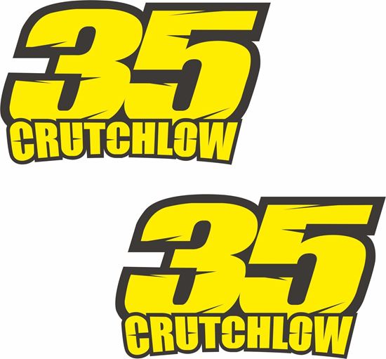 Picture of Cal Crutchlow 35 Decals / Stickers