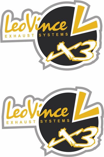 Picture of Leo Vince Exhaust Systems Decals / Stickers
