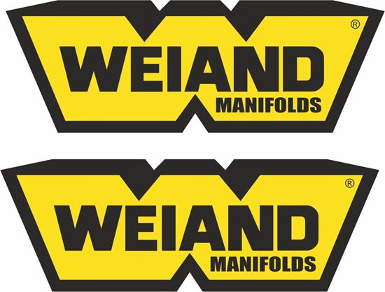 Picture of Weiand Manifolds Decals / Stickers