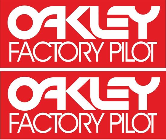 Picture of Oakley Factory Pilot Decals / Stickers