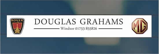 Picture of Douglas Grahams  - Windsor Dealer rear glass Sticker