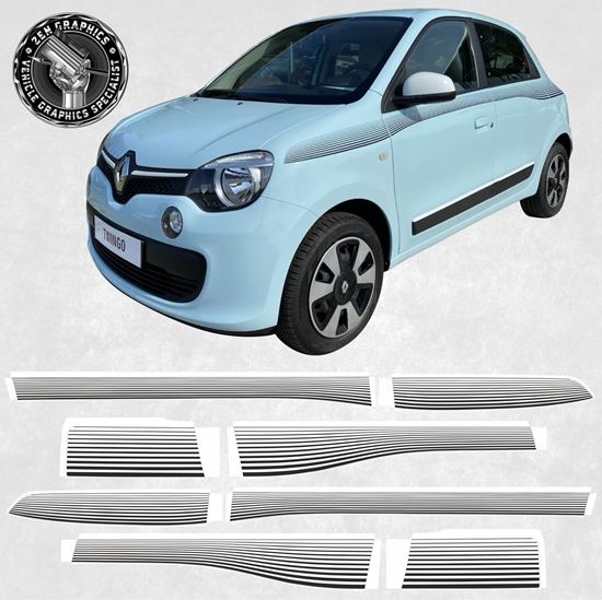 Picture of Renault MK3 Twingo side Stripes / Stickers