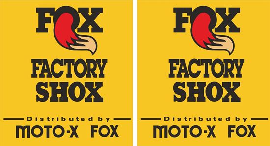 Picture of Fox Factory Shox Decals / Stickers