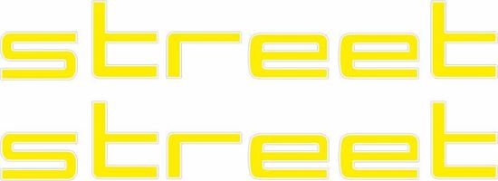 Picture of UP Street Decals / Stickers