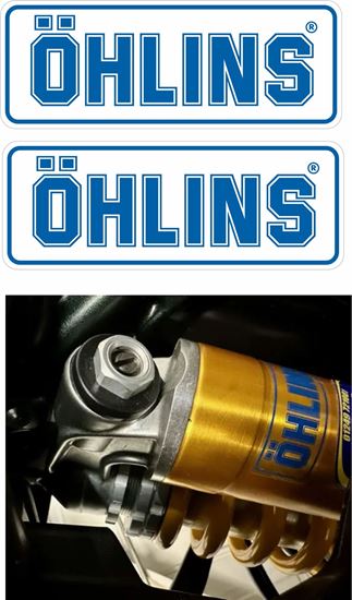 Picture of Ohlins replacement Gas Shock Decals / Stickers