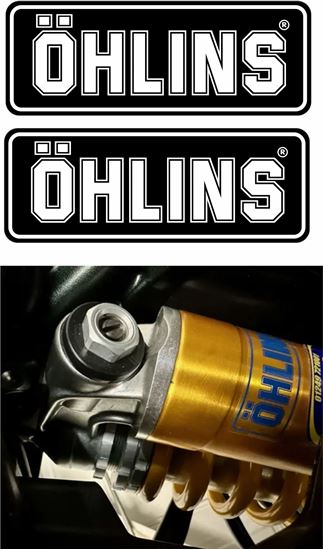 Picture of Ohlins replacement Gas Shock Decals / Stickers