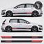 Picture of Golf  MK7 GTD side Stripes  / Stickers