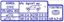 Picture of Tyre Pressure replacement Decal / Sticker for Civic EF / ED / EE B16 1988 - 91