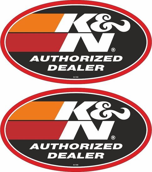 Picture of K&N Authorized Dealer Decals / Stickers