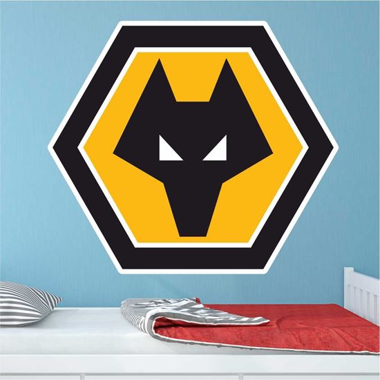 Picture of Wolverhampton Wonderers / Wolves Football Club Wall Art sticker