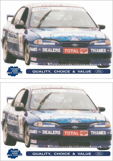 Picture of Thames Dealers  Mondeo Super Touring Decals / Stickers