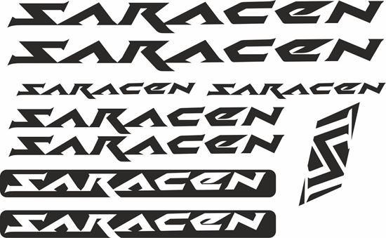 Picture of Saracen Frame Sticker kit