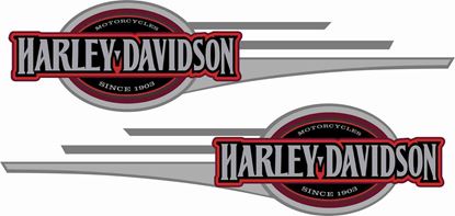 Picture of Harley Davidson Softail Decals / Stickers