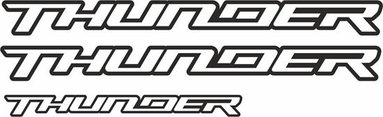 Picture of Ford Ranger Thunder  2020 onwards Decals / Stickers