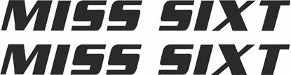 Picture of Miss Sixt Decals / Stickers