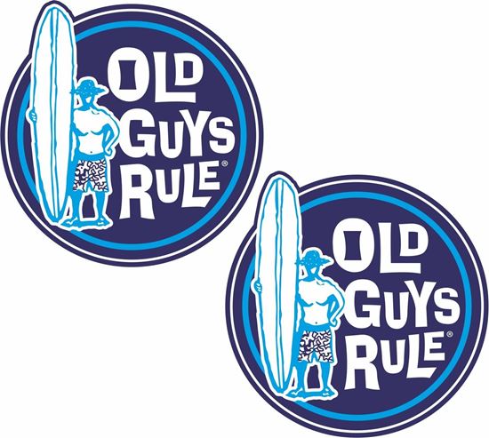 Picture of Old Guys Rule Decals / Stickers