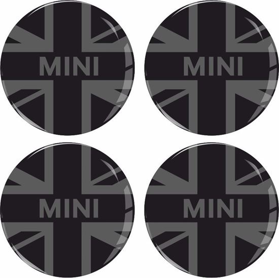 Zen Graphics - Union Jack Wheel Centre Gel Badges