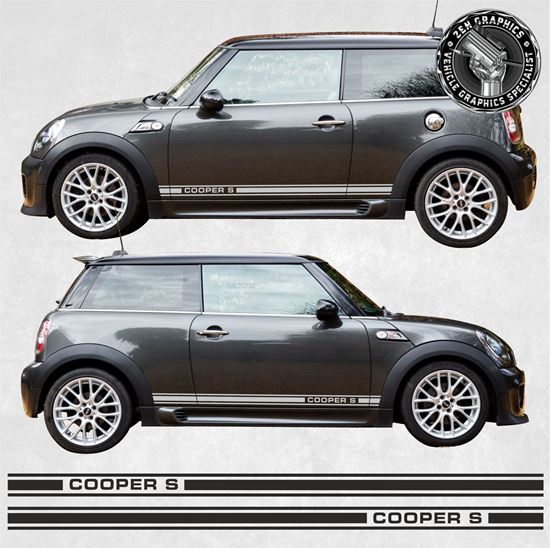 Picture of Mini R52 / R53 GT Style side Stripes / Stickers