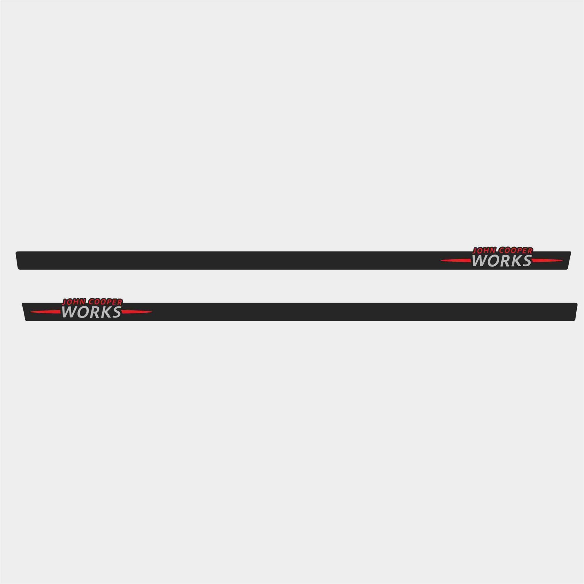 Zen Graphics - Mini Mini R56 & F56 JCW side Stripes
