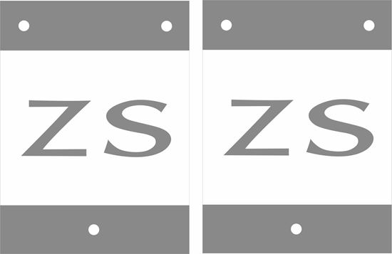 Picture of MG ZS replacement side Decals / Stickers