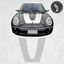 Picture of Mini R50 / R52 Cooper Park Lane Bonnet Stripe/ Sticker