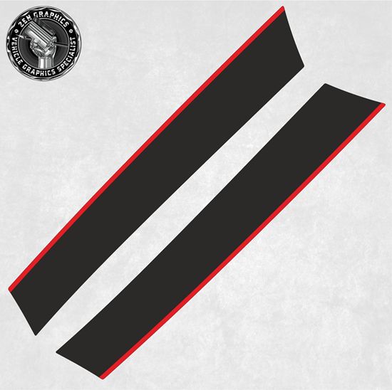 Picture of Mini R55 / R56 / R57 / R58 / R59 LCi Bonnet Stripes