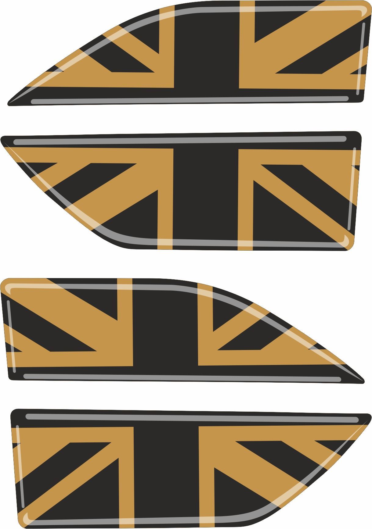 Zen Graphics Mini F60 Countryman 2017 2020 Scuttle adhesive Gel