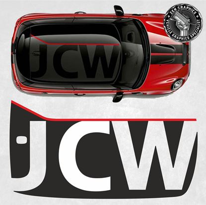 Picture of Mini F56 3 Door JCW Roof graphic / Sticker