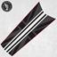 Picture of Fits Mini F54 Clubman Cooper S / JCW All4 Bonnet Stripes / Stickers