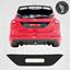 Picture of Focus MK3 & MK3.5 Rear Licence Plate pre cut Vinyl overlay