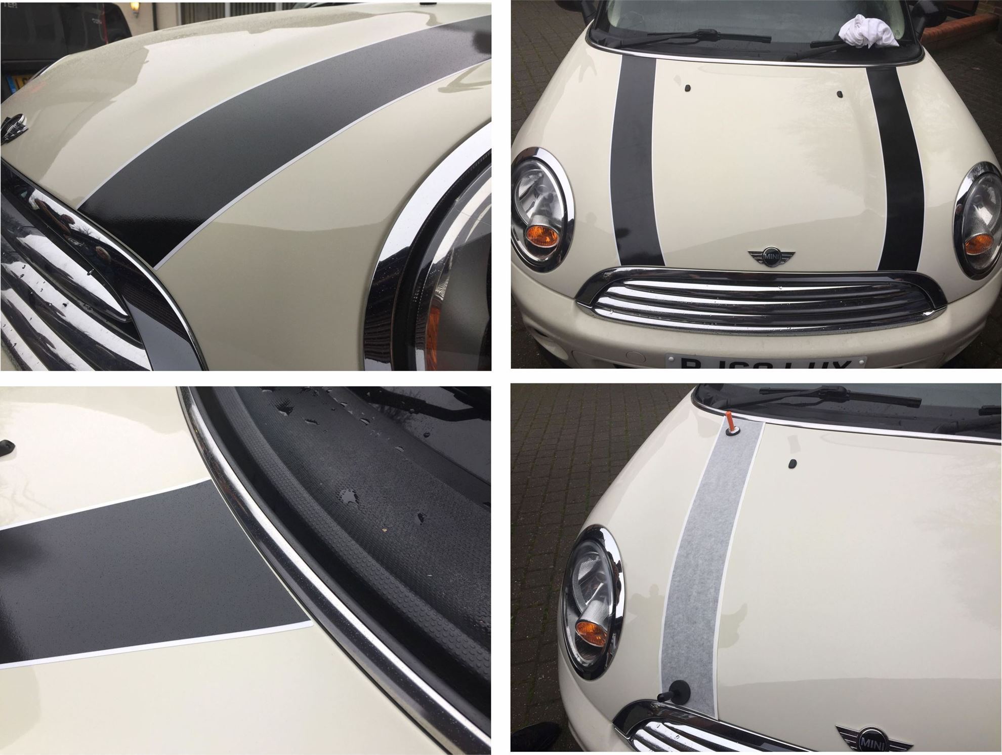 Zen Graphics - Mini Cooper LCi R55 / R56 / R57 / R58 / R59 Bonnet Stripes