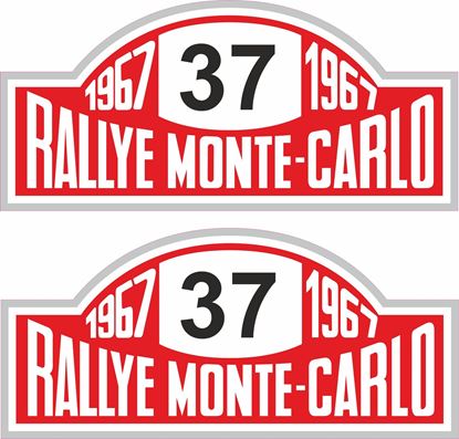 Picture of Rallye Monte Carlo Decals / Stickers