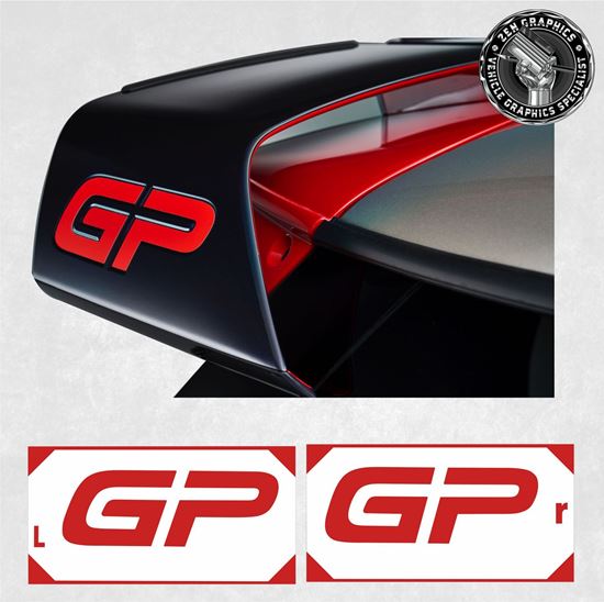 Picture of Mini F56 GP rear Wing  overlay Decals