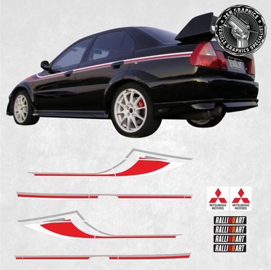 Picture of Mitsubishi Lancer Evolution  6 Tommi Makinen FULL GRAPHICS KIT