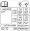 Picture of XP210 Hybrid replacement Tyre Pressure Decal / Sticker
