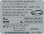 Picture of MK6 Golf Tyre Pressure replacement Decal / Sticker