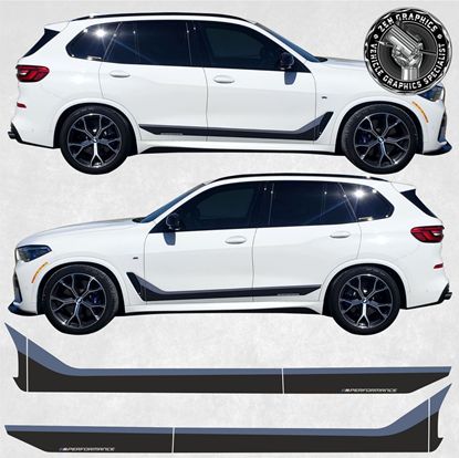 Picture of X5 G05 Performance side Stripes / Stickers