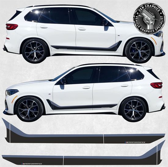 Picture of X5 G05 Performance side Stripes / Stickers